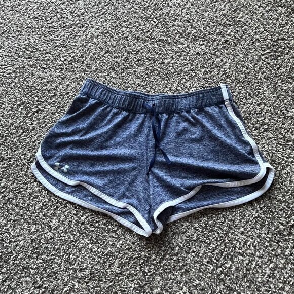 Under Armour Navy Blue Athletic Shorts – Women's Small – Lightweight - Picture 1 of 4